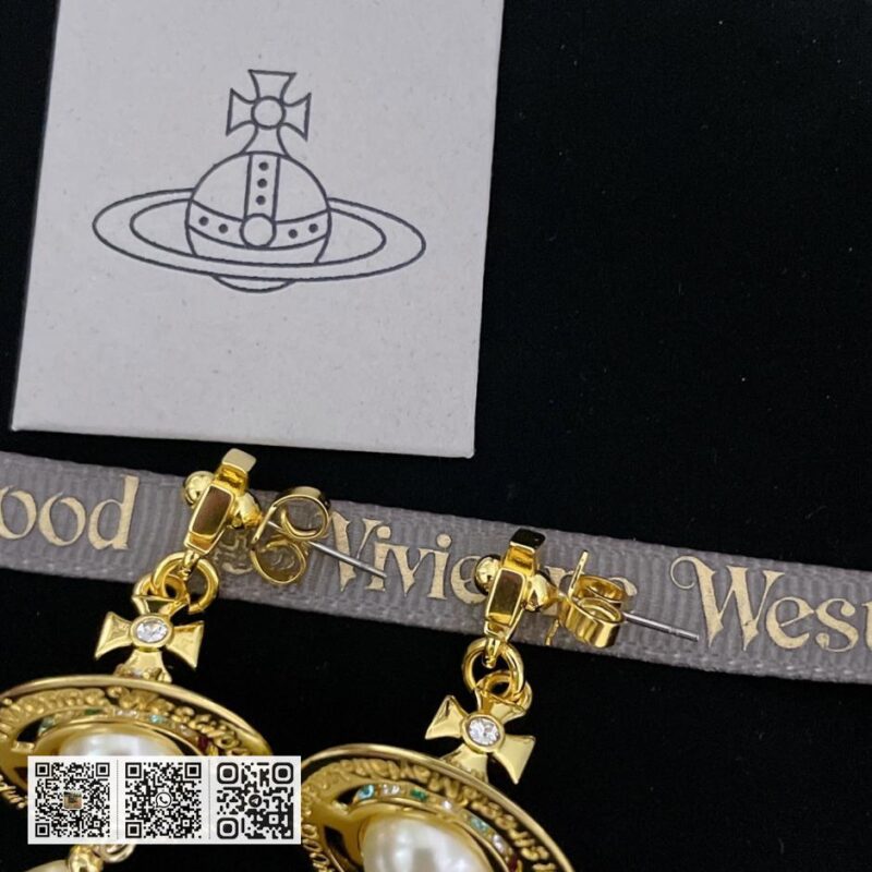 Vivienne Westwood土星耳环(2CB5) - Image 9