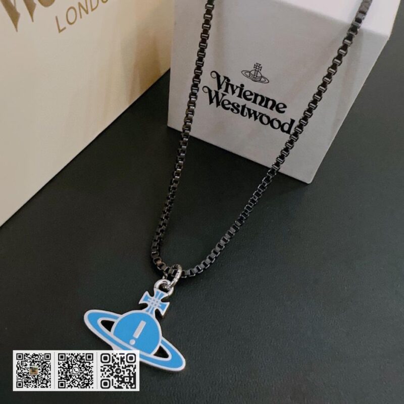 Vivienne Westwood 高质量经典大土星项链男女同款(3F05) - Image 6