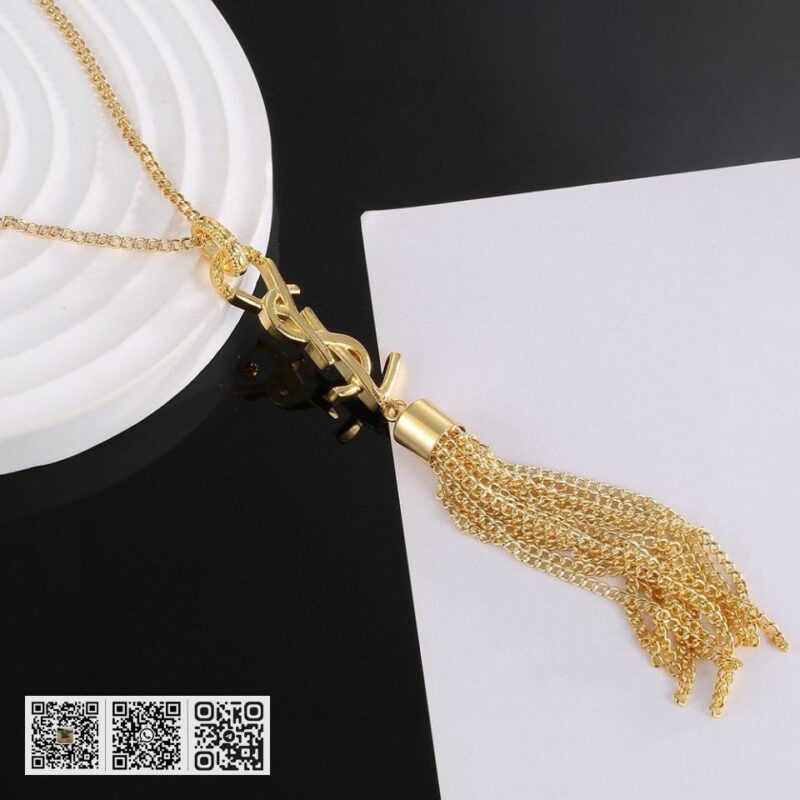 圣罗兰 字母项链 (9246) - Image 3