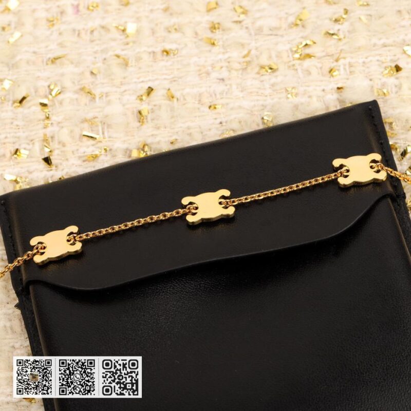 Celine 立体凯旋门3色滴油手链 - Image 4