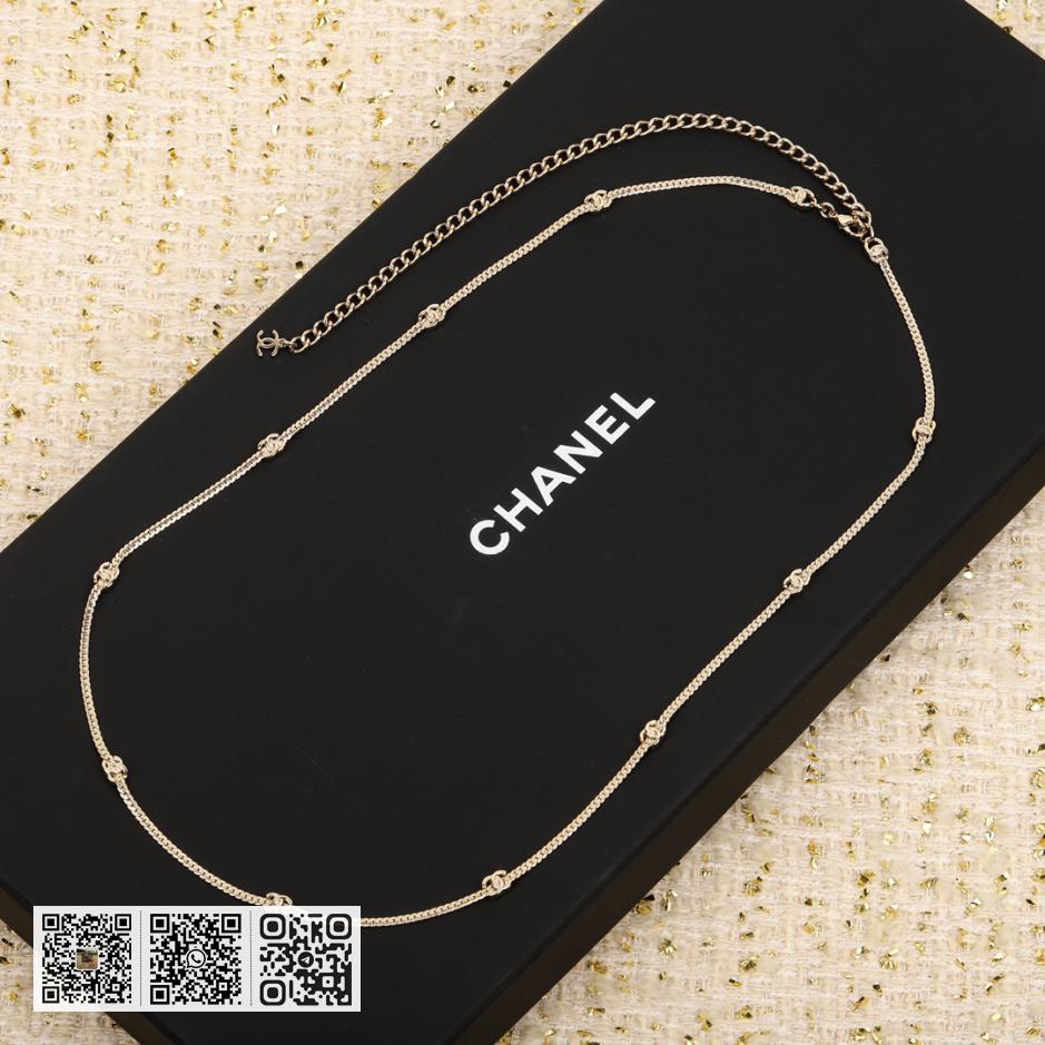 Chanel 10花蛇骨腰链