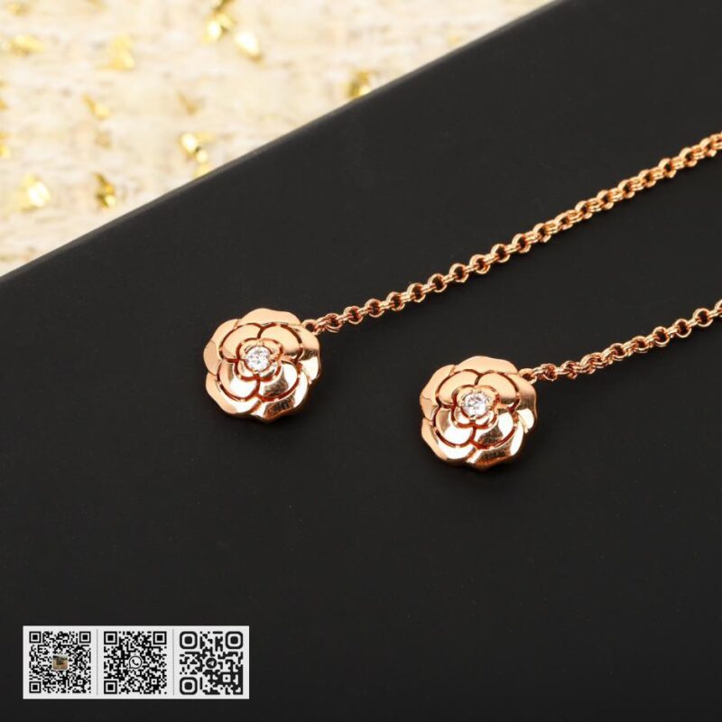 Chanel山茶花项链 可订做真金真钻 - Image 6
