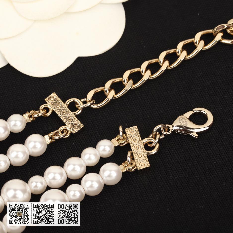 Chanel粉红山茶花choker 项链 - Image 6