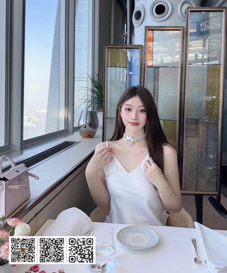 Chanel粉红山茶花choker 项链 - Image 7