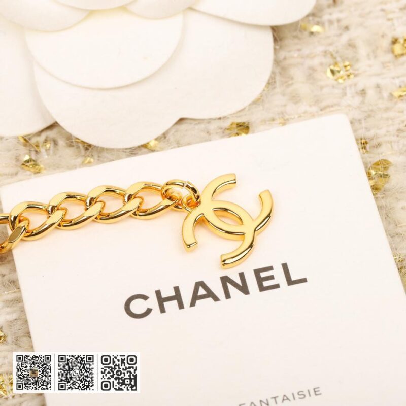 Chanel双c珍珠毛衣链 - Image 5