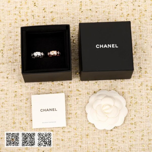 Chanel925银 菱格Coco crush系列窄版戒指 可以订制真金真钻