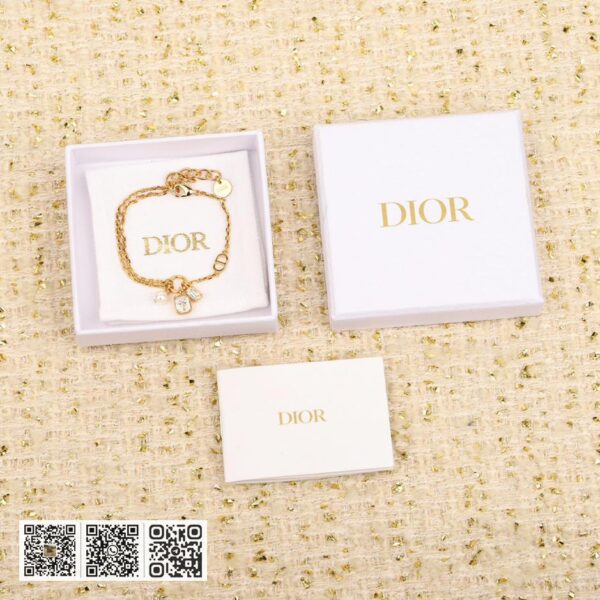 Dior 一珠两钻手链