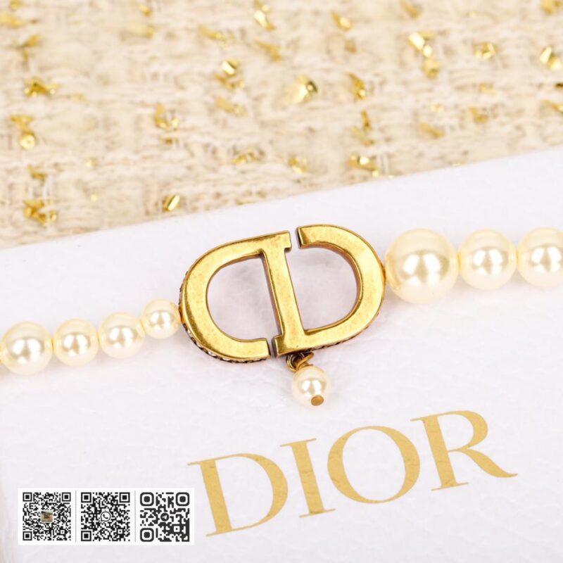 Dior CD 珍珠手链 - Image 5