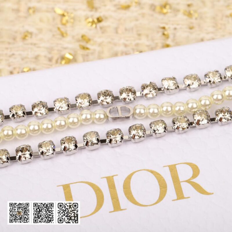 Dior 3层珠钻手链 - Image 6