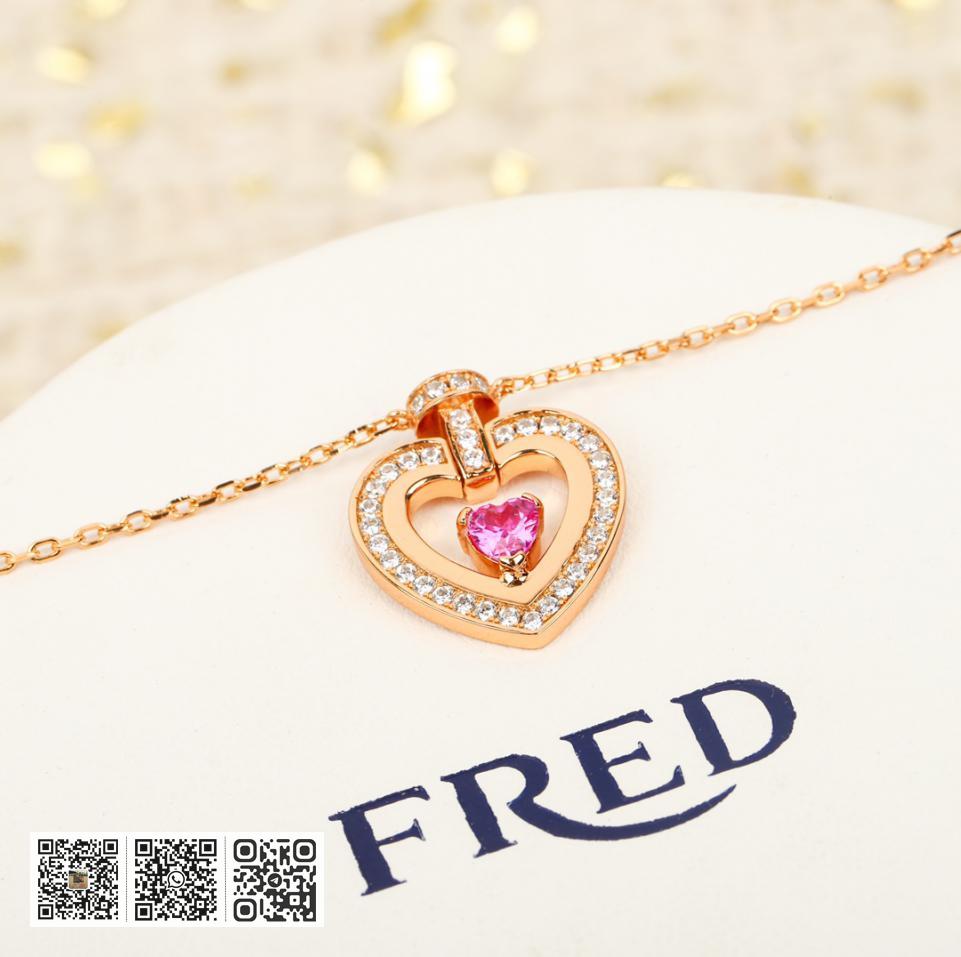 FRED 爱心项链 - Image 3