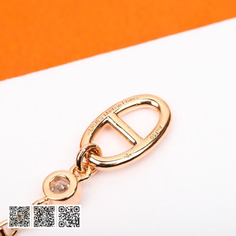 Hermes 猪鼻子耳环 可订做18K真金真钻版， - Image 7