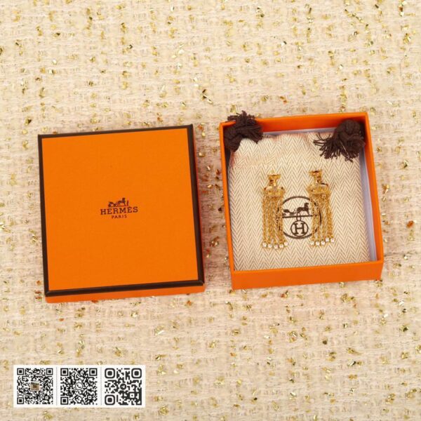 Hermes 猪鼻子耳环 可订做18K真金真钻版