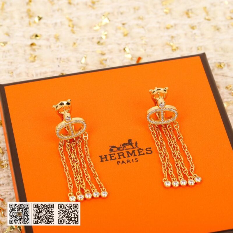 Hermes 猪鼻子耳环 可订做18K真金真钻版 - Image 6