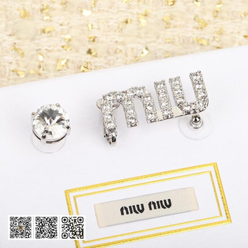 Miu Miu 不对称耳环耳夹 - Image 2