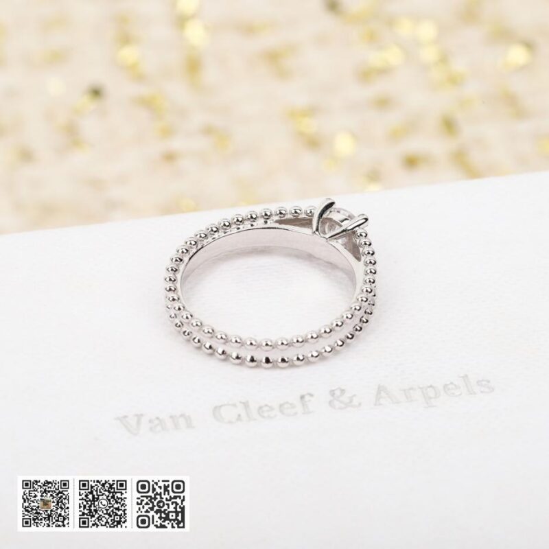Van Cleef &038; Arpels Estelle单颗钻石戒指 可订做18K真金真钻版 - Image 6