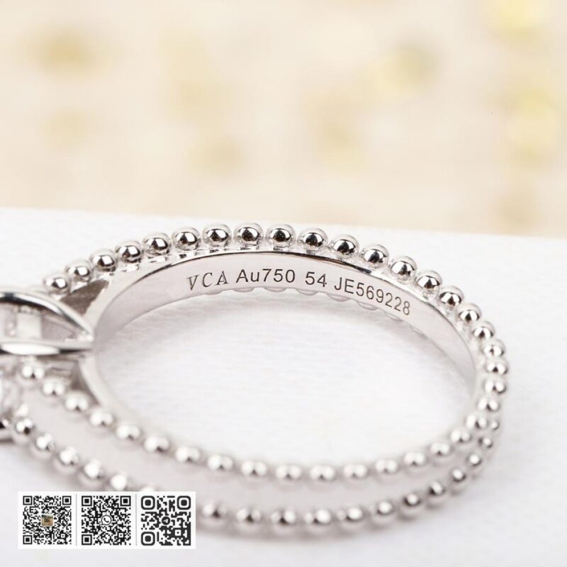 Van Cleef &038; Arpels Estelle单颗钻石戒指 可订做18K真金真钻版 - Image 7