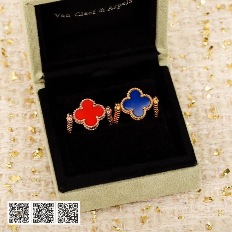 Van Cleef &038; Arpels 激光翻转戒指 可订做18K真金真钻版 - Image 5
