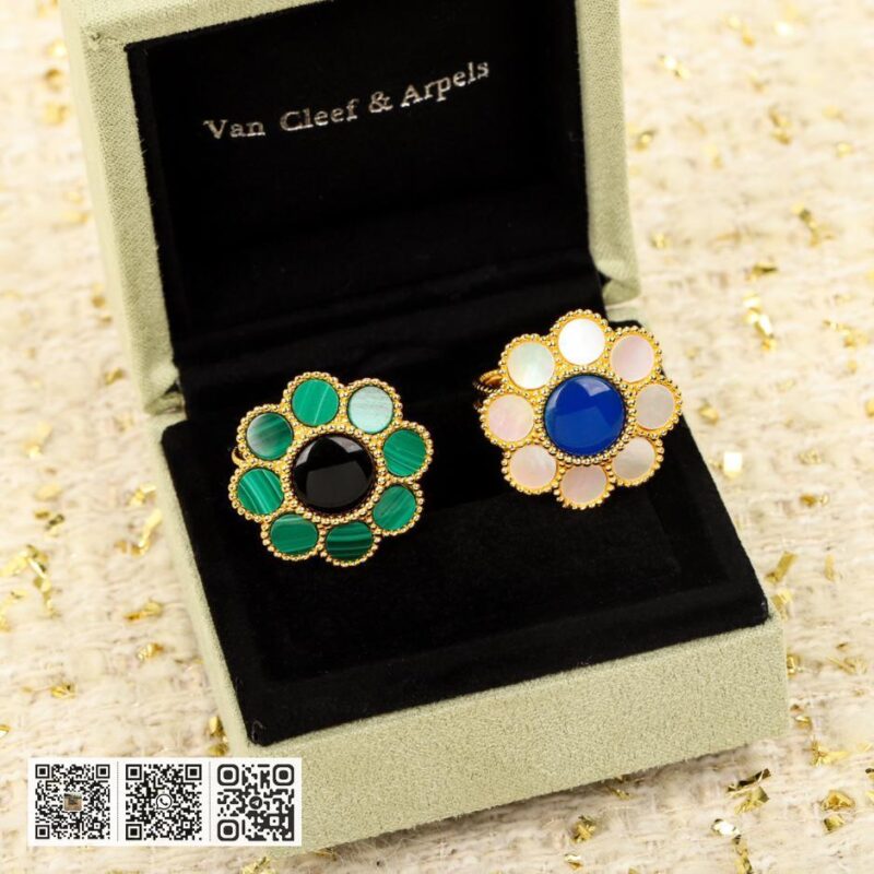 Van Cleef &038; Arpels Paquerette戒指 可订做18K真金真钻版 - Image 2