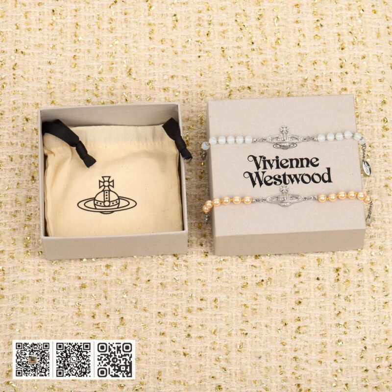 Vivienne Westwood 珍珠手链 施华洛珍珠 施华洛水钻