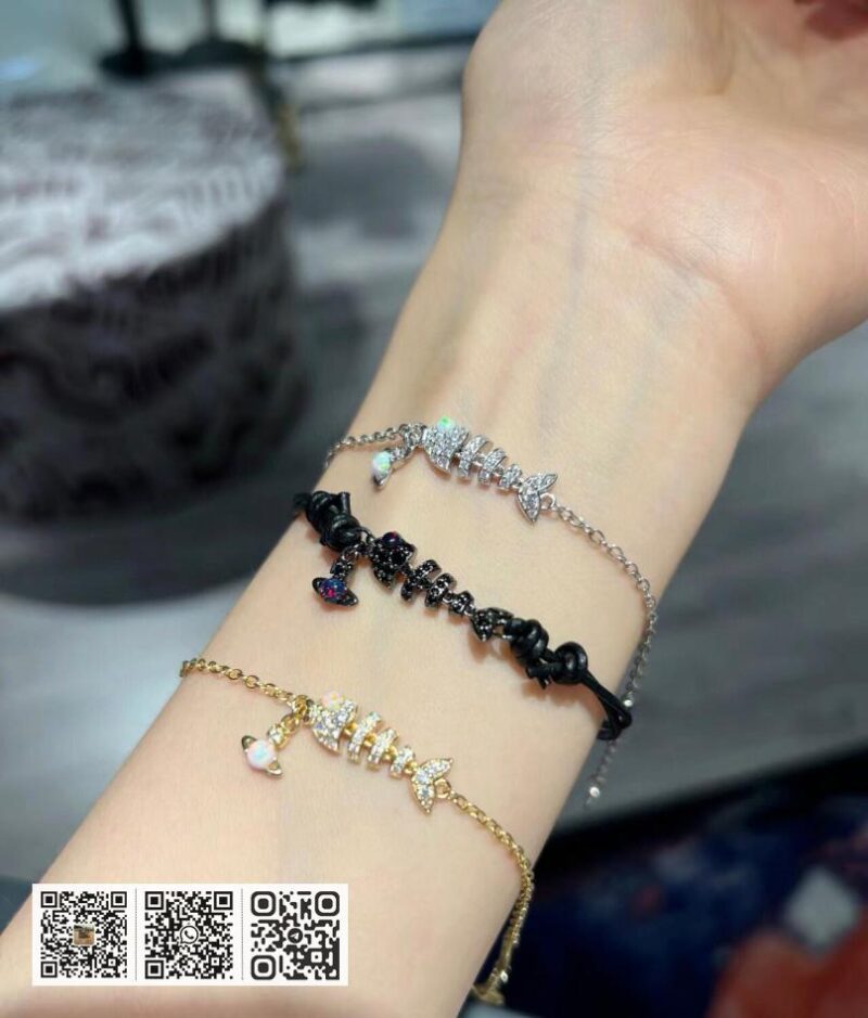 Vivienne Westwood 小金鱼小银鱼项链手链 - Image 3